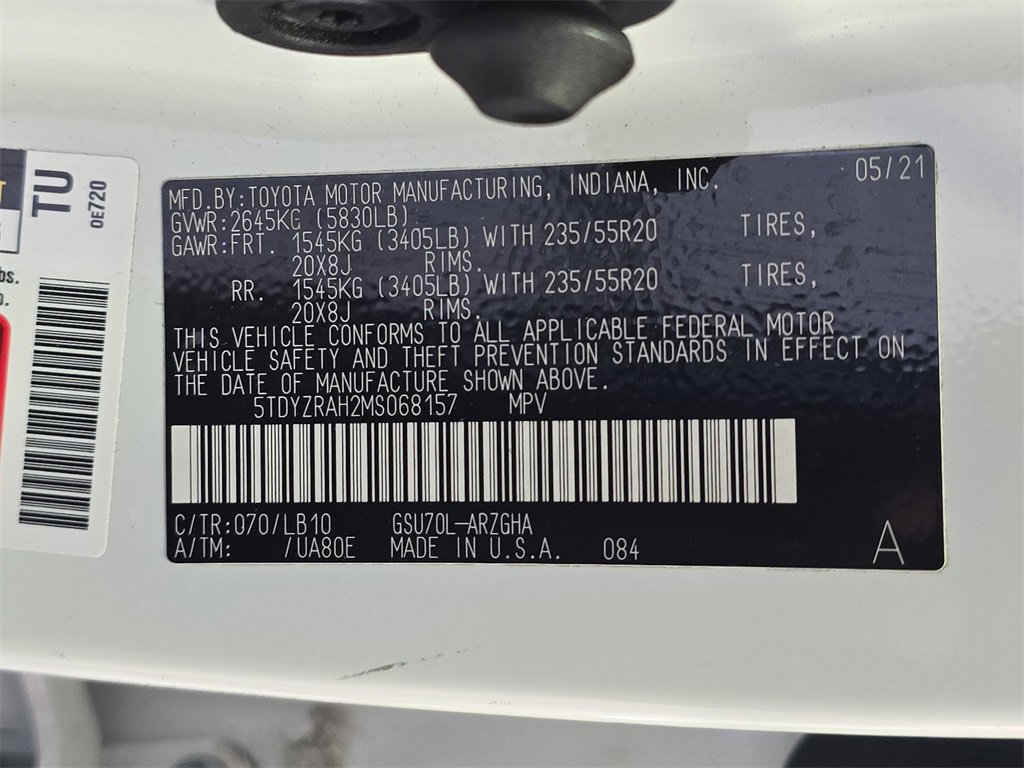 Used 2021 Toyota Highlander Limited image 33