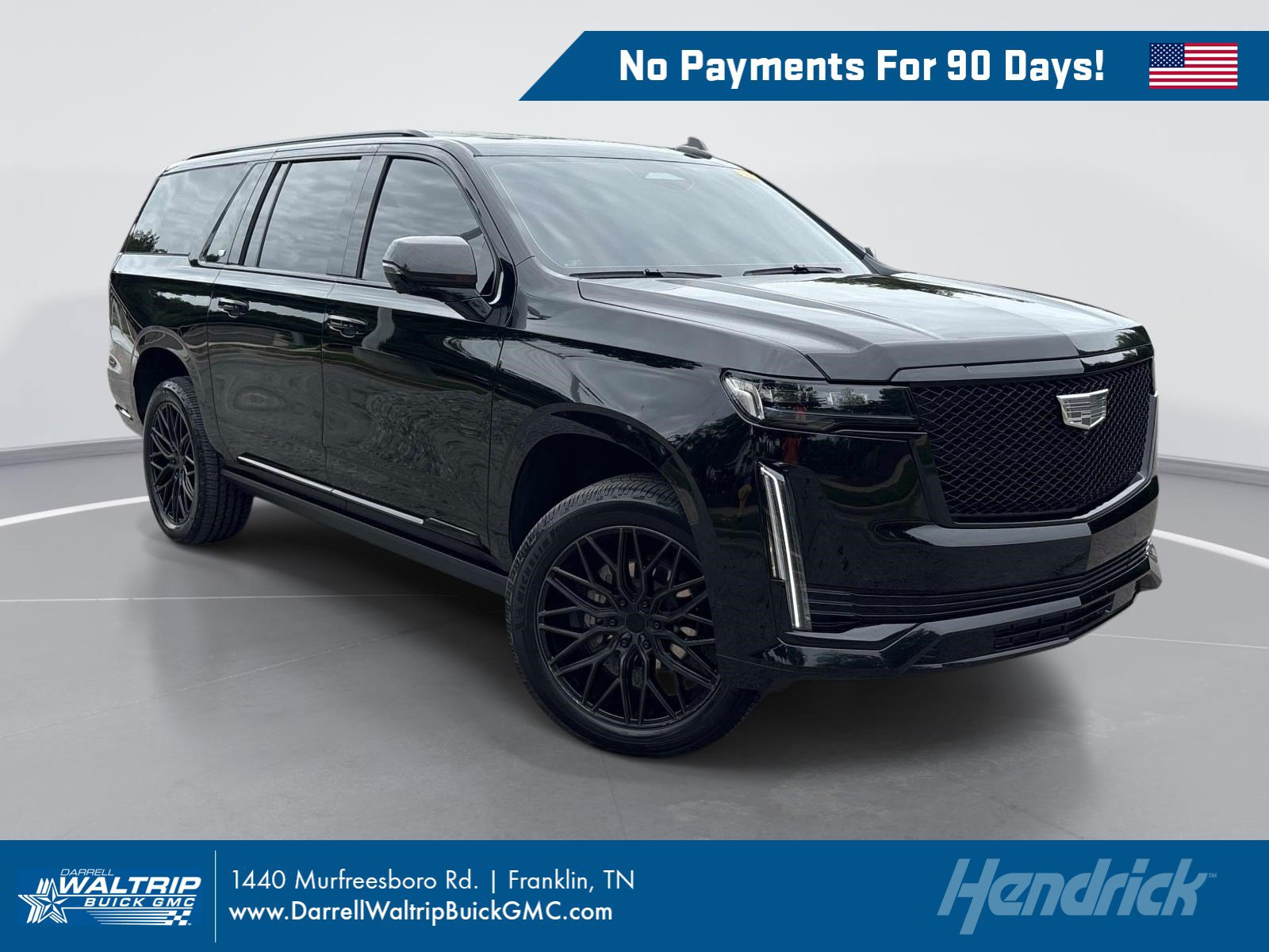 Used 2024 Cadillac Escalade ESV Sport Platinum w/ LPO, ONYX Package AWD/4WD image 1