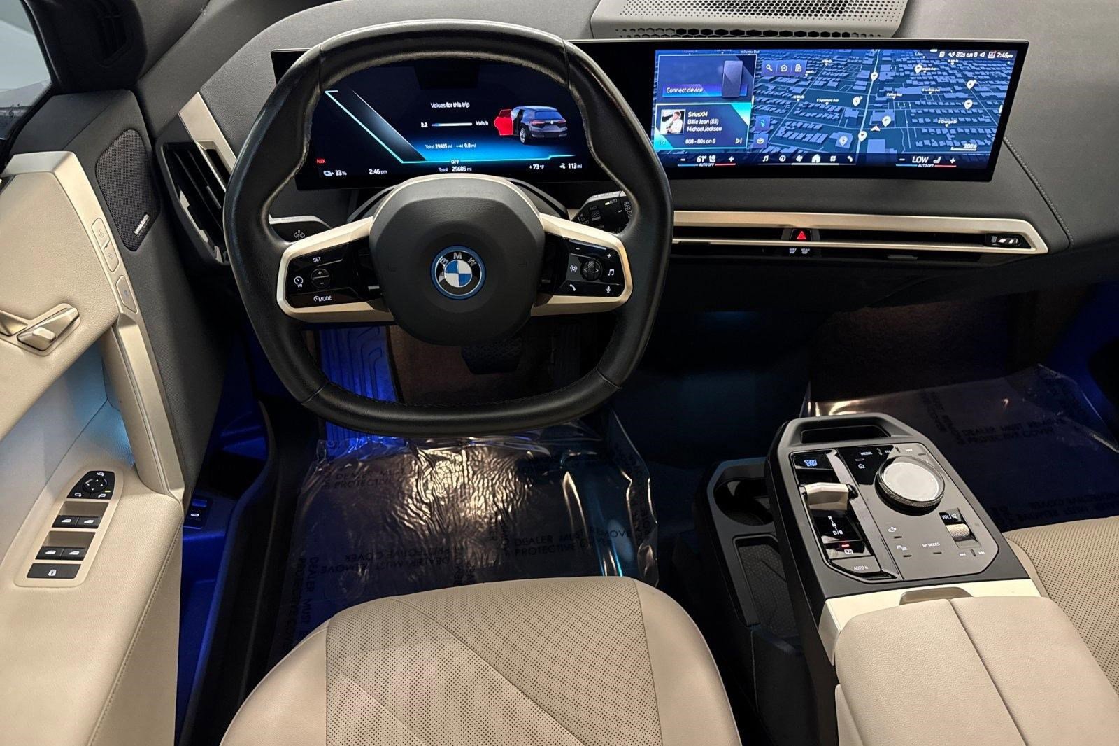 Certified 2024 BMW iX xDrive50 w/ Sport Package image 29