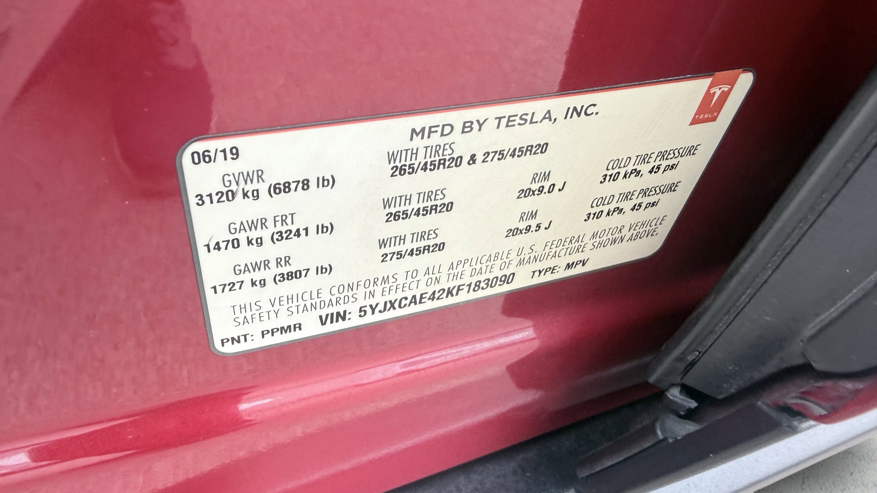 Used 2019 Tesla Model X Performance AWD/4WD image 27