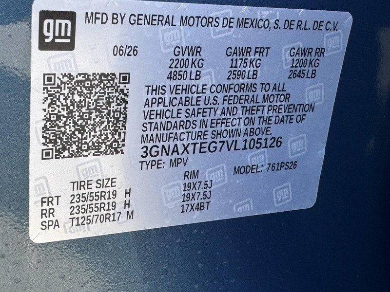 New 2027 Chevrolet Equinox RS w/ Safety and Technology Package AWD/4WD image 33