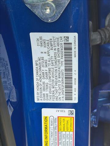 Certified 2024 Honda Civic Sport image 23
