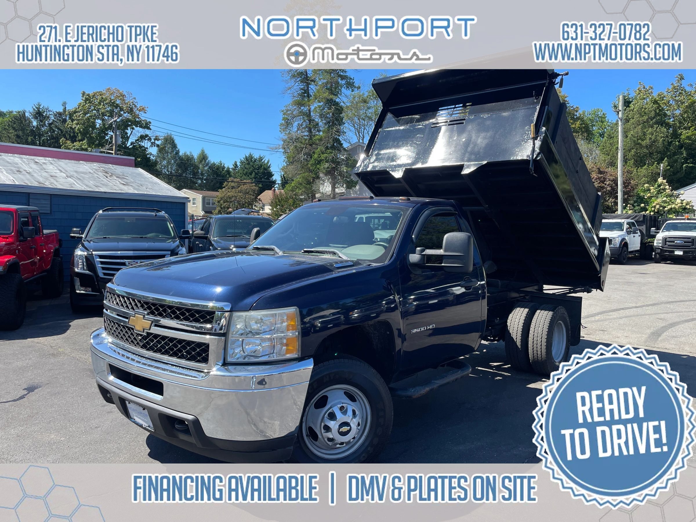 Used 2011 Chevrolet Silverado 3500 W/T w/ Snow Plow Prep Package