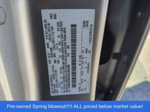 Used 2022 Ford Bronco Black Diamond AWD/4WD image 47
