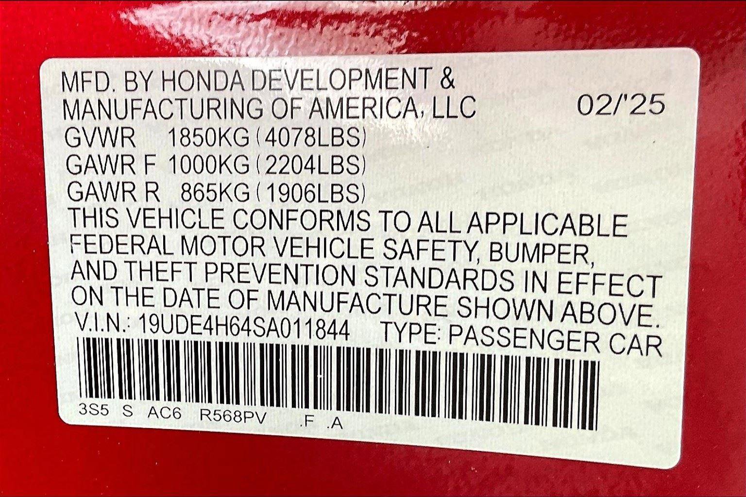 New 2025 Acura Integra A-Spec image 13