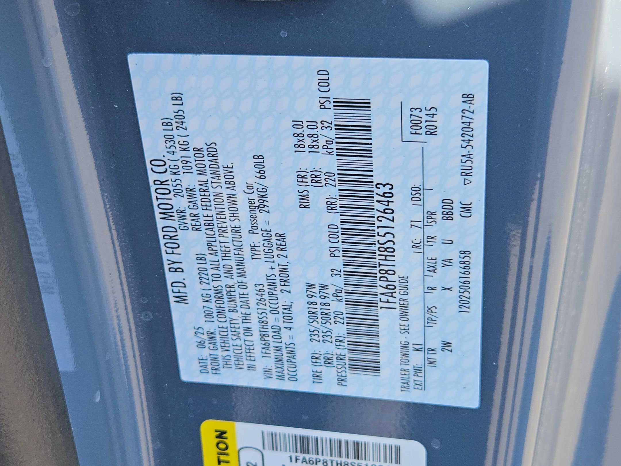 New 2025 Ford Mustang Coupe image 14