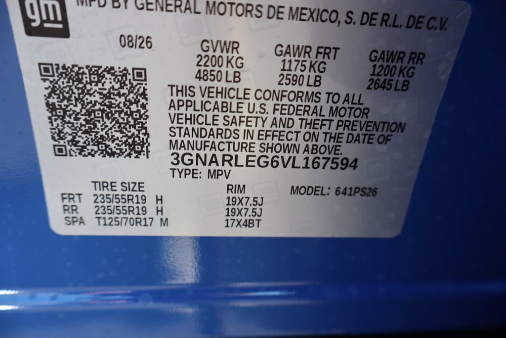 New 2027 Chevrolet Equinox RS FWD image 32