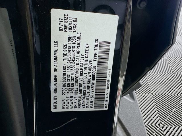 Used 2017 Honda Ridgeline Black Edition image 29