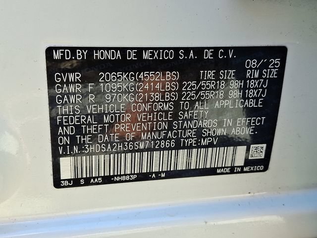 Certified 2025 Acura ADX AWD image 27