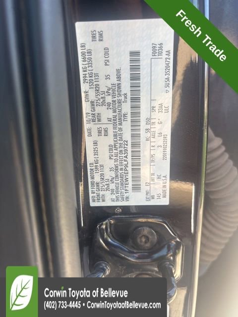 Used 2020 Ford F150 Lariat w/ Equipment Group 502A Luxury image 13