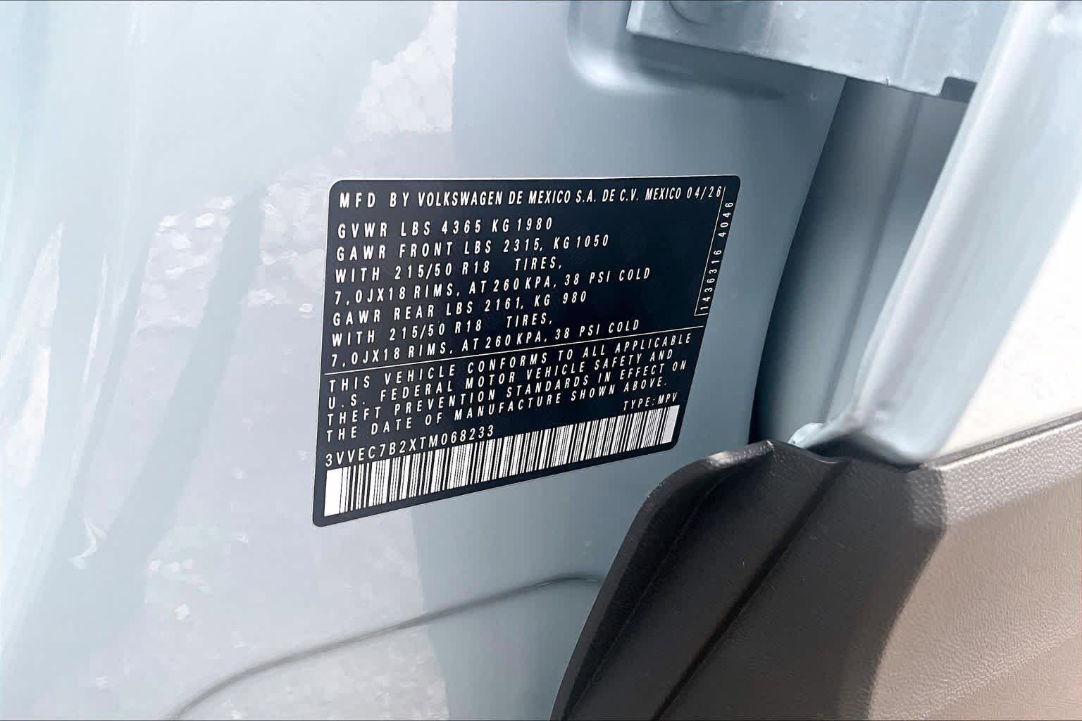 New 2026 Volkswagen Taos SE FWD image 22
