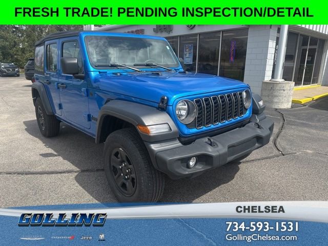 Certified 2025 Jeep Wrangler Sport AWD/4WD image 1