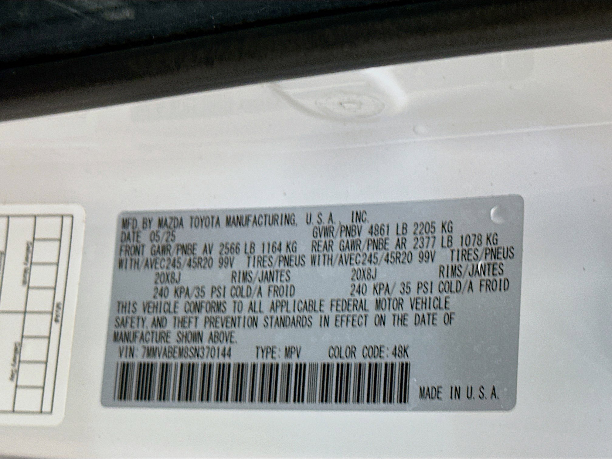 Used 2025 MAZDA CX-50 AWD 2.5 S w/ Premium Plus Pkg image 12