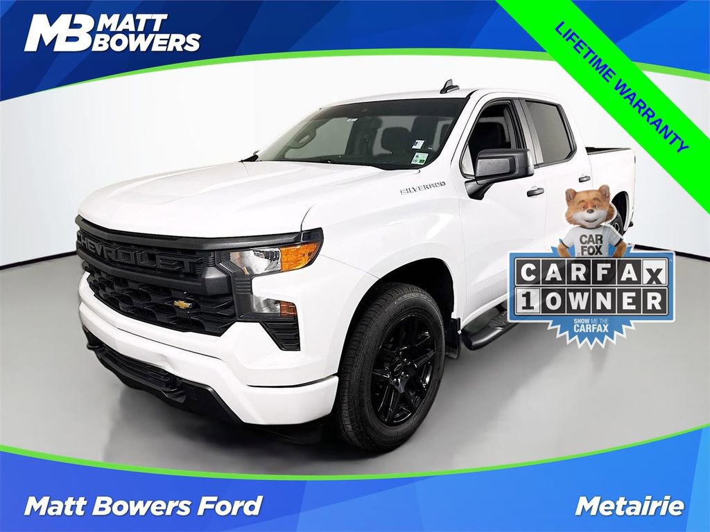 Used 2023 Chevrolet Silverado 1500 Custom image 1