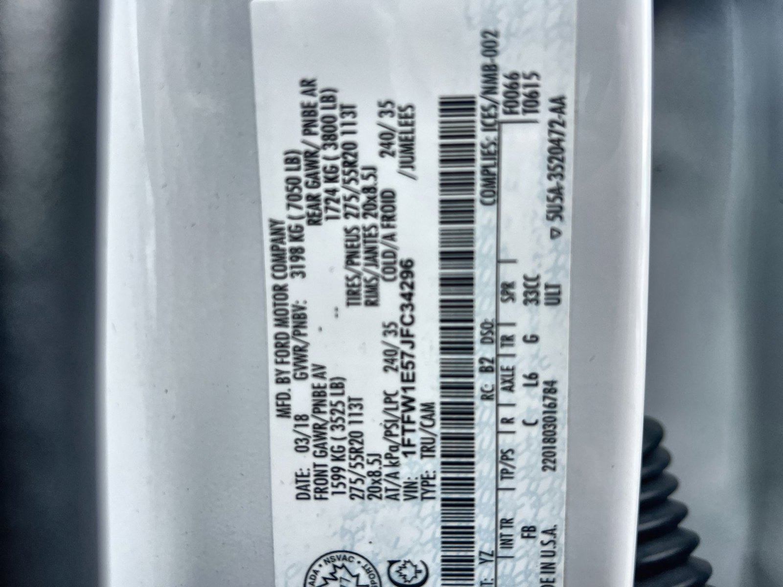 Certified 2018 Ford F150 XLT w/ Equipment Group 302A Luxury image 27