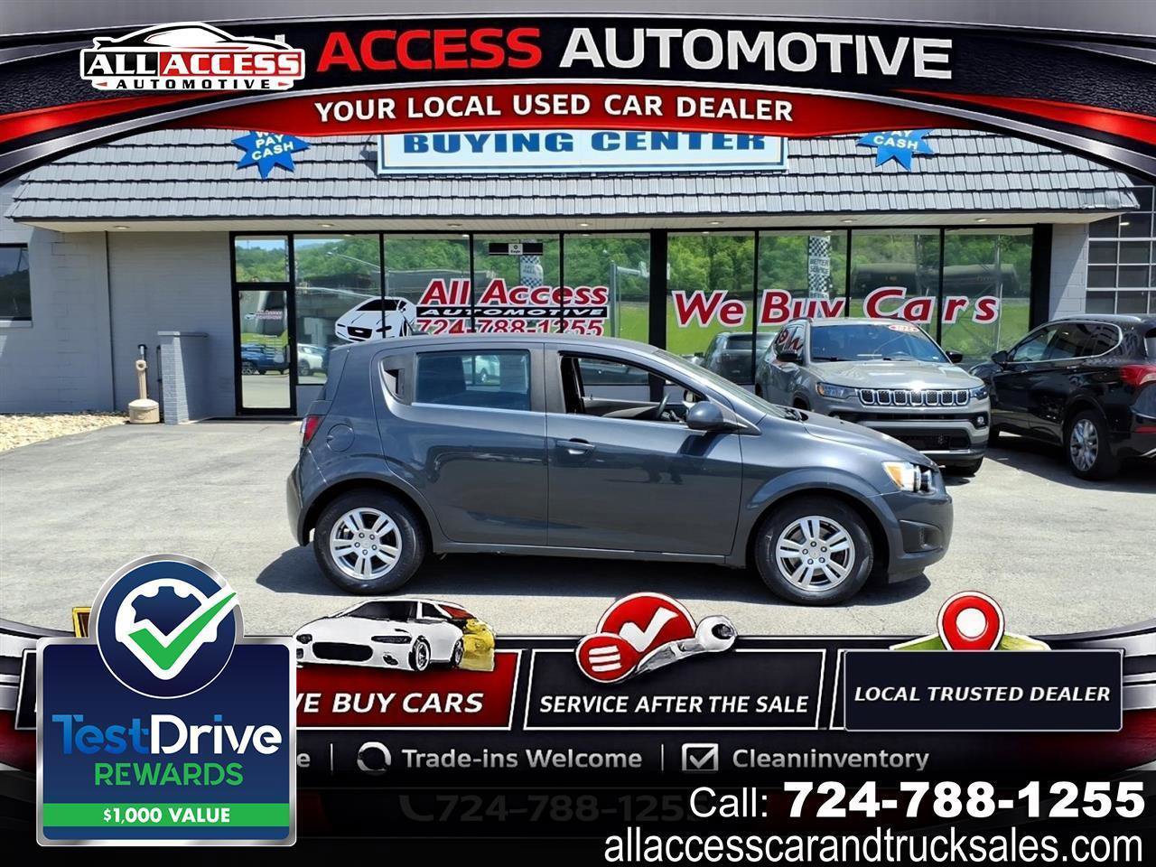 Used 2012 Chevrolet Sonic LT