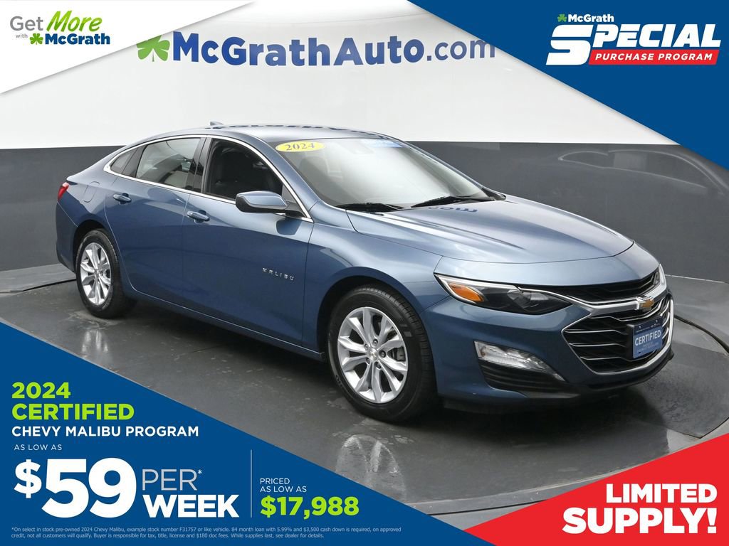 Used 2024 Chevrolet Malibu LT image 1