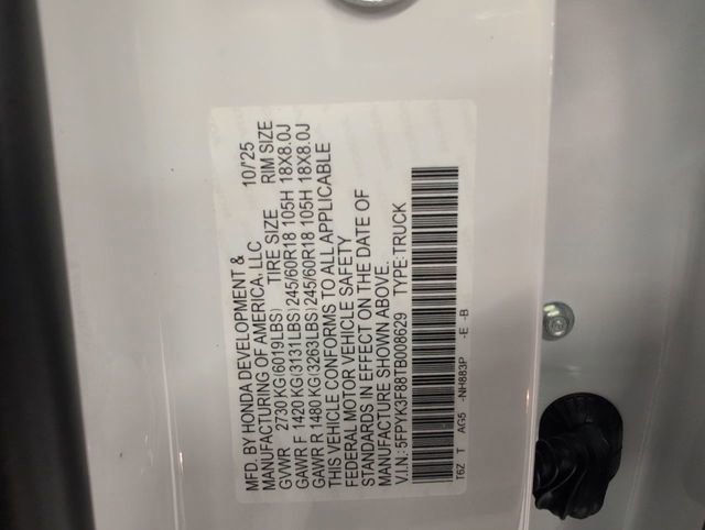 New 2026 Honda Ridgeline Black Edition image 35