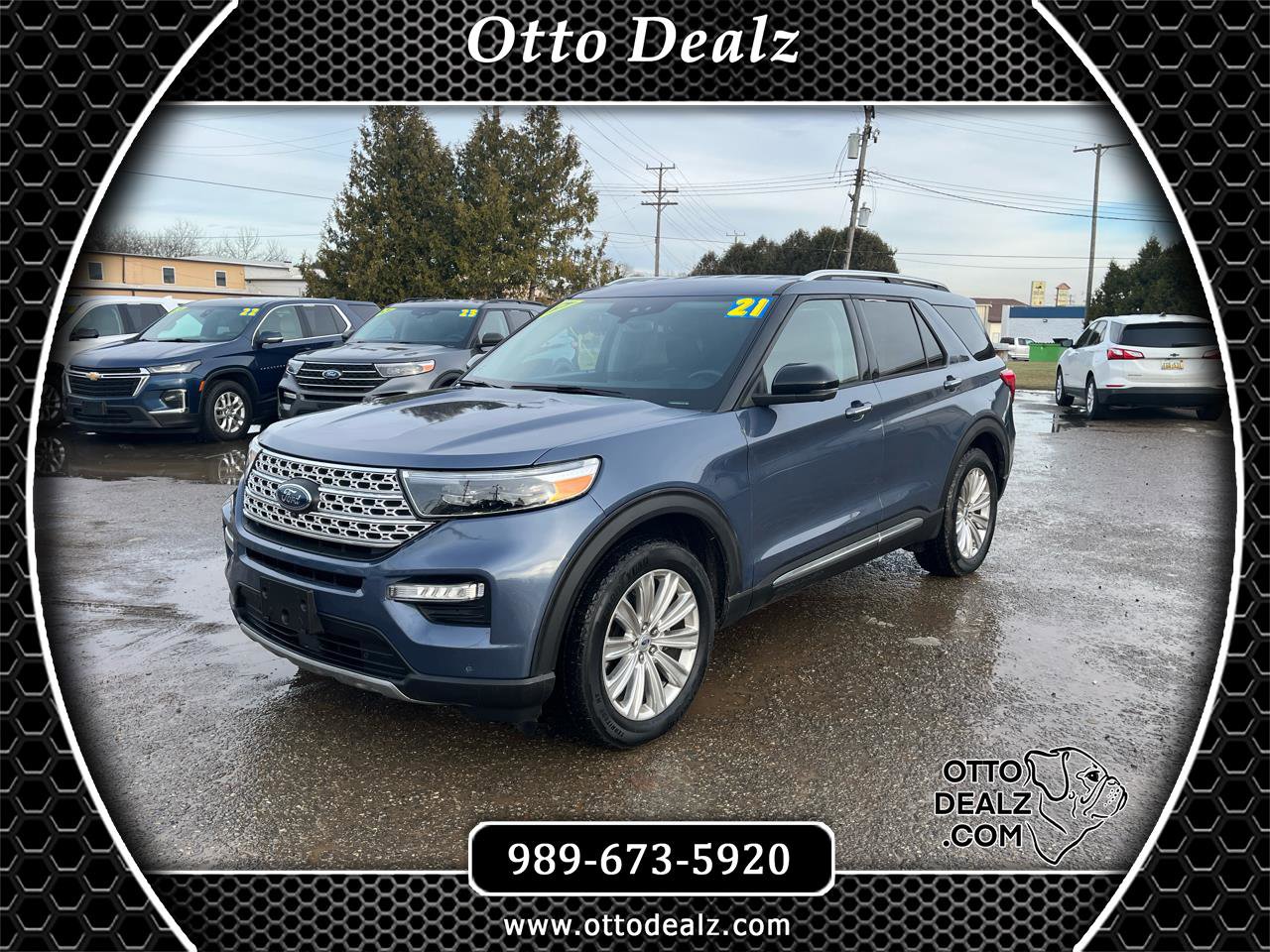 Used 2021 Ford Explorer Limited w/ Equipment Group 301A image 1
