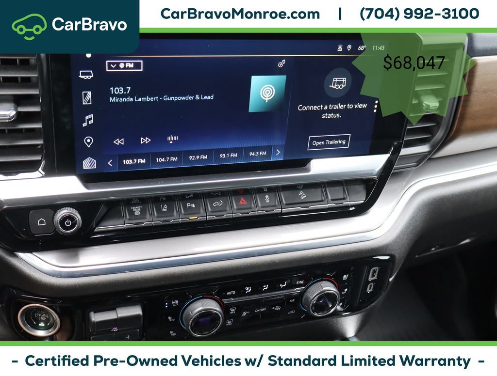 Certified 2024 Chevrolet Silverado 2500 High Country w/ Z71 Off-Road Package AWD/4WD image 30