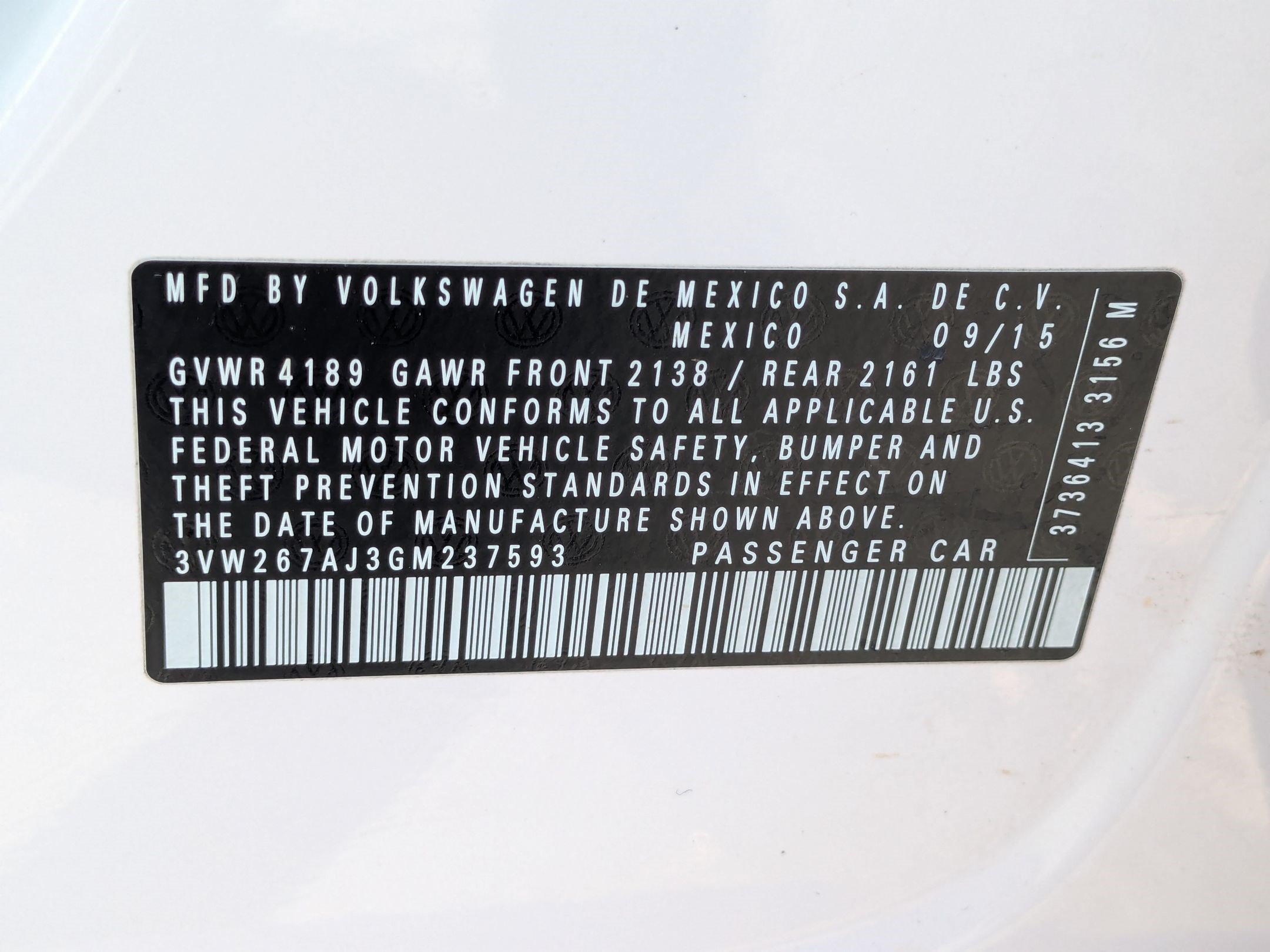 Used 2016 Volkswagen Jetta S FWD image 32
