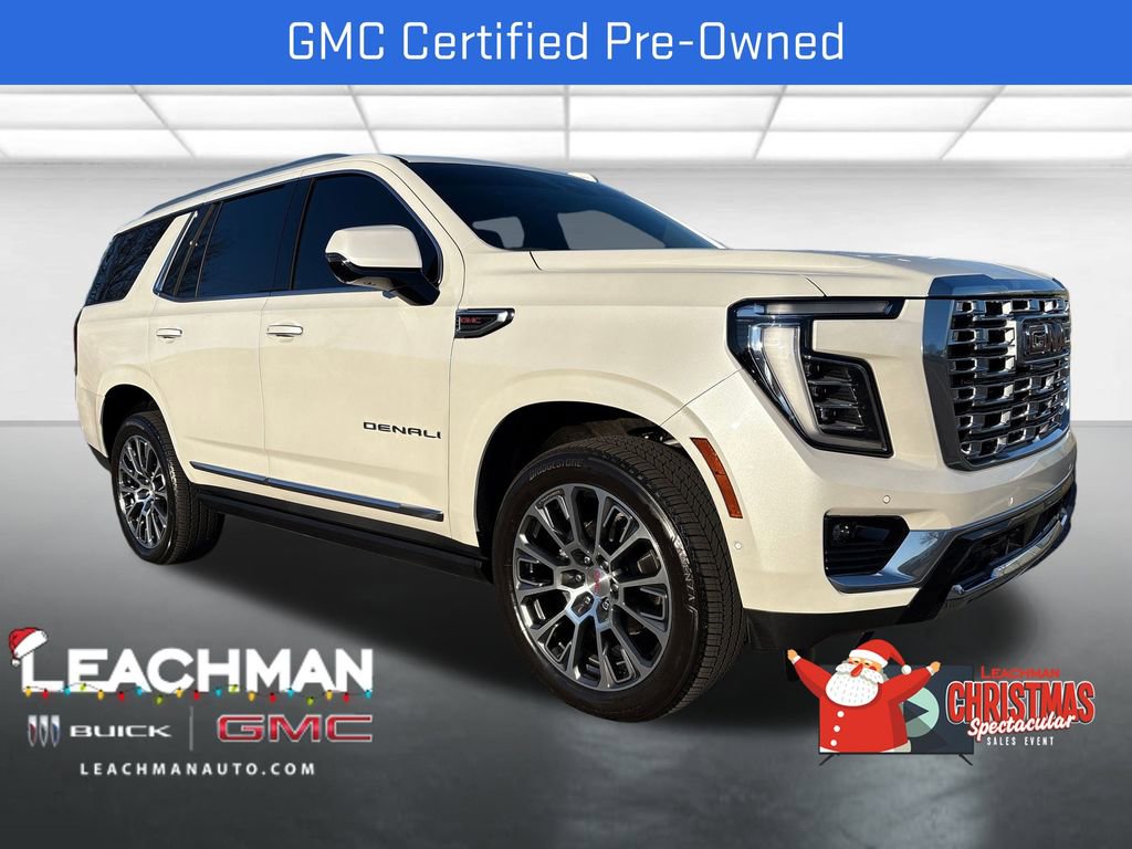 Certified 2025 GMC Yukon Denali w/ Sun & Power Step Package
