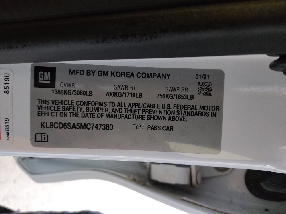 Used 2021 Chevrolet Spark LT FWD image 33