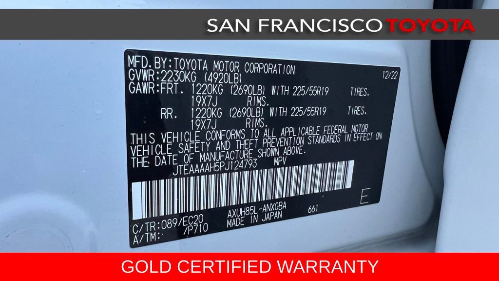 Certified 2023 Toyota Venza Nightshade image 46