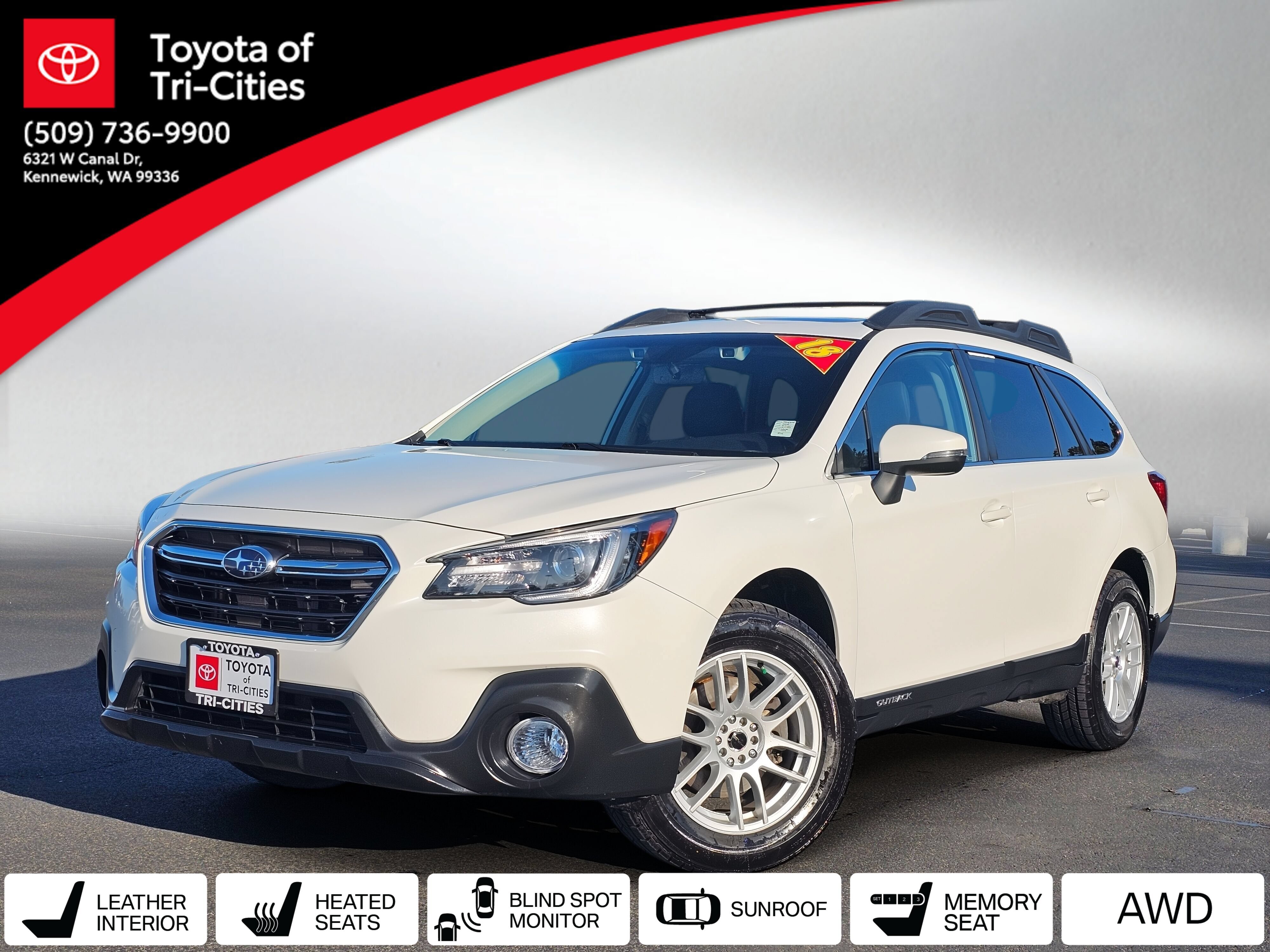 Used 2018 Subaru Outback 2.5i Limited AWD/4WD image 1