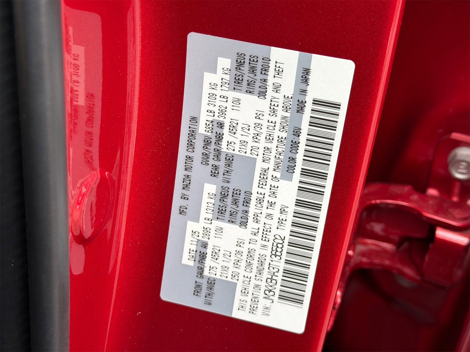 New 2026 MAZDA CX-90 Plug-In Hybrid w/ Preferred image 36