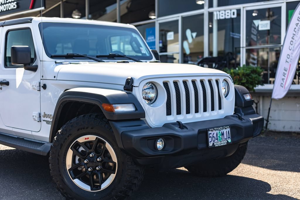 Used 2019 Jeep Wrangler Unlimited Sport S AWD/4WD image 3