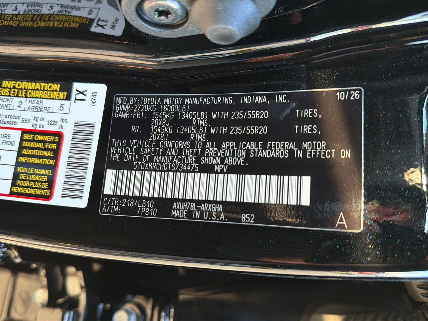 New 2026 Toyota Highlander Limited AWD/4WD image 38