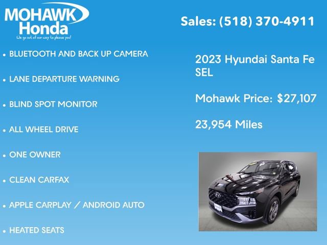 Used 2023 Hyundai Santa Fe SEL AWD/4WD image 7
