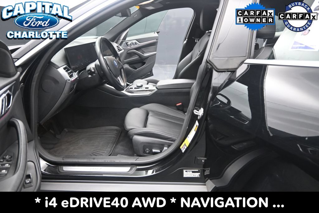 Used 2023 BMW i4 eDrive40 w/ Premium Package RWD image 9