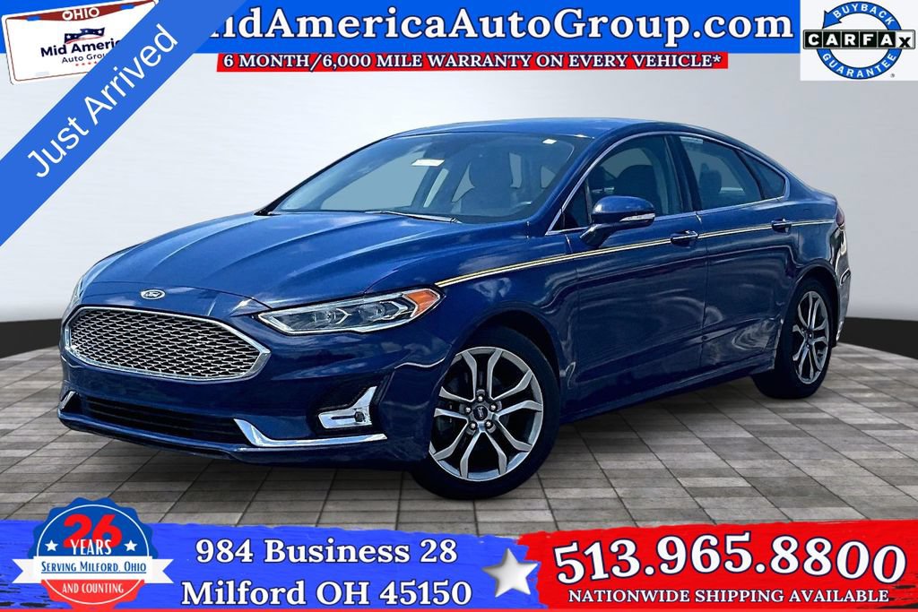 Used 2019 Ford Fusion Titanium FWD image 1