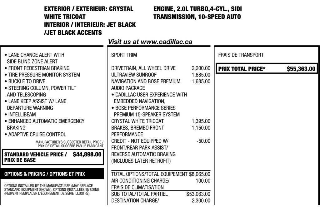 Used 2022 Cadillac CT5 Sport AWD/4WD image 3