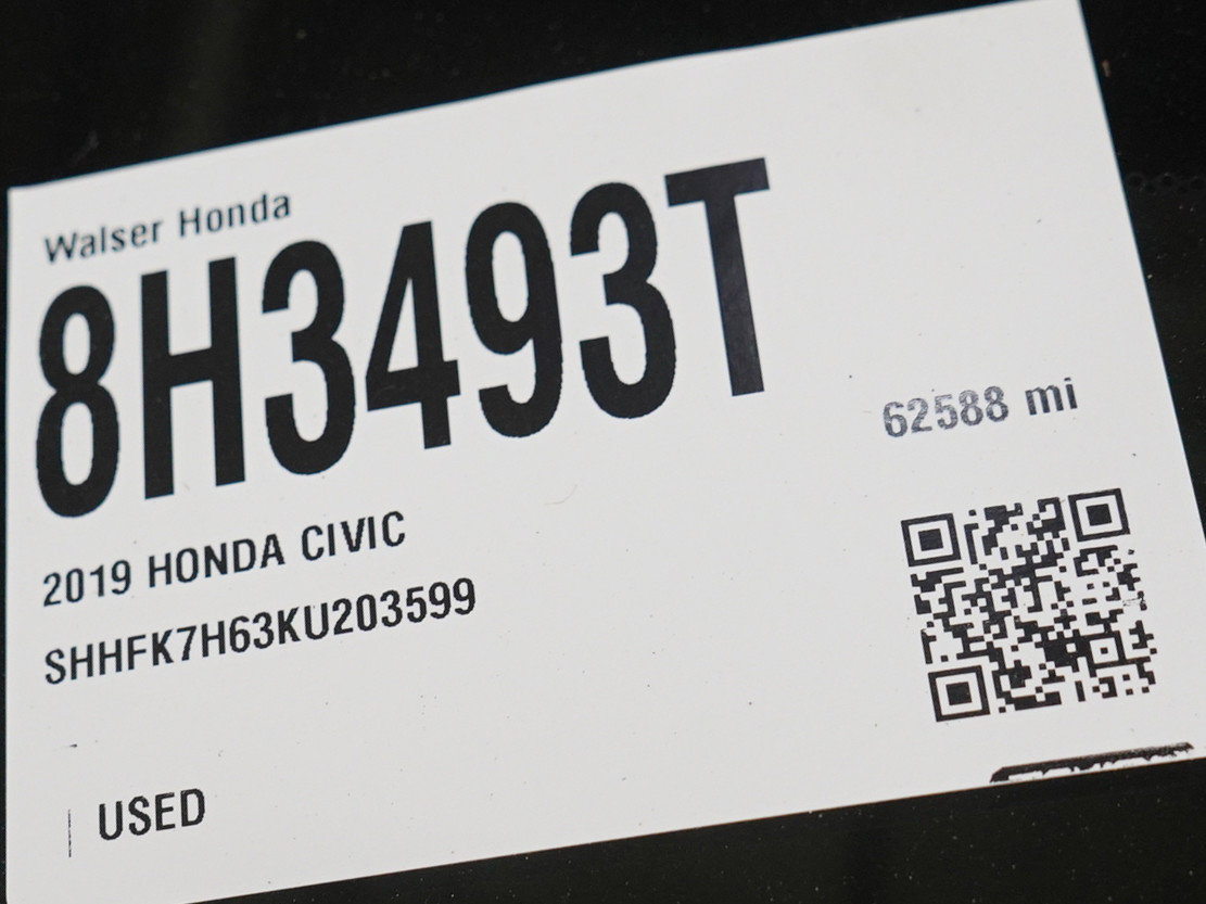 Used 2019 Honda Civic EX image 28