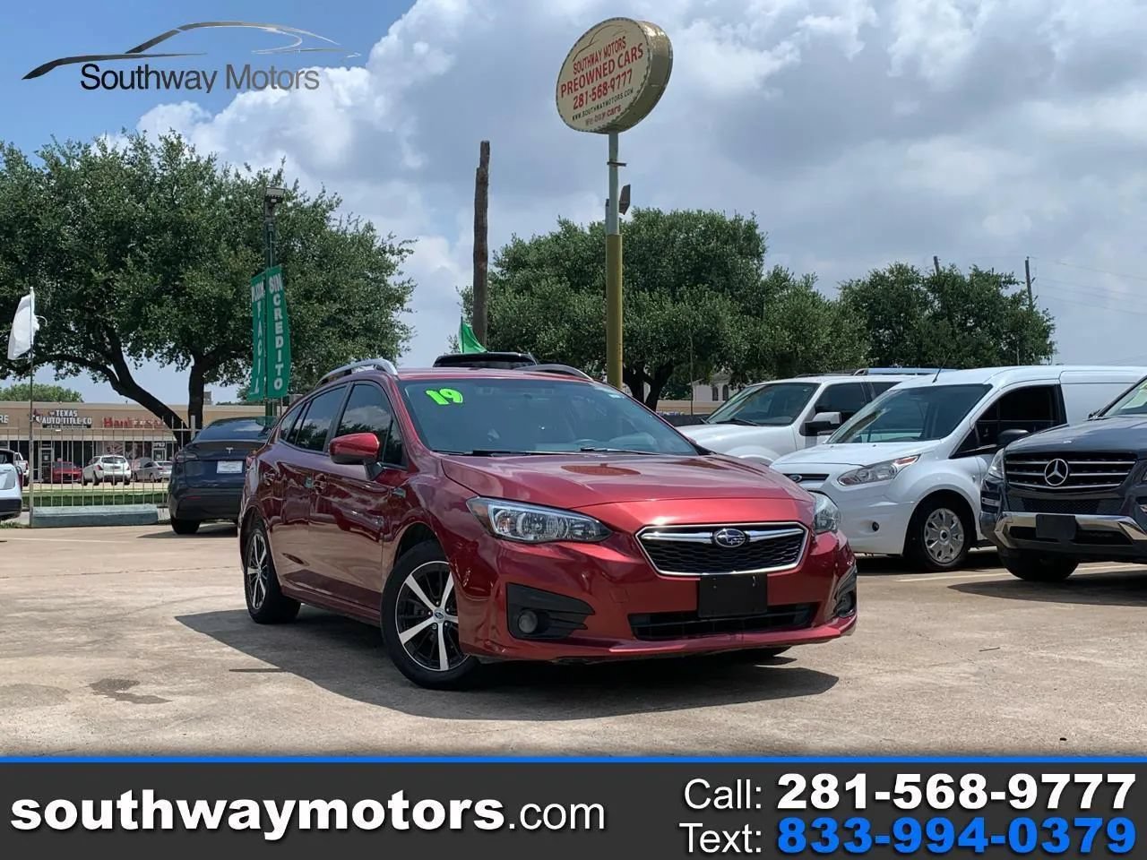 Used 2019 Subaru Impreza 2.0i Premium w/ Eyesight & BSD/Rcta & SRF AWD/4WD image 1