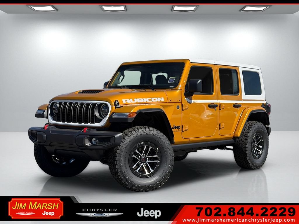 New 2026 Jeep Wrangler Unlimited Rubicon w/ Whitecap Package