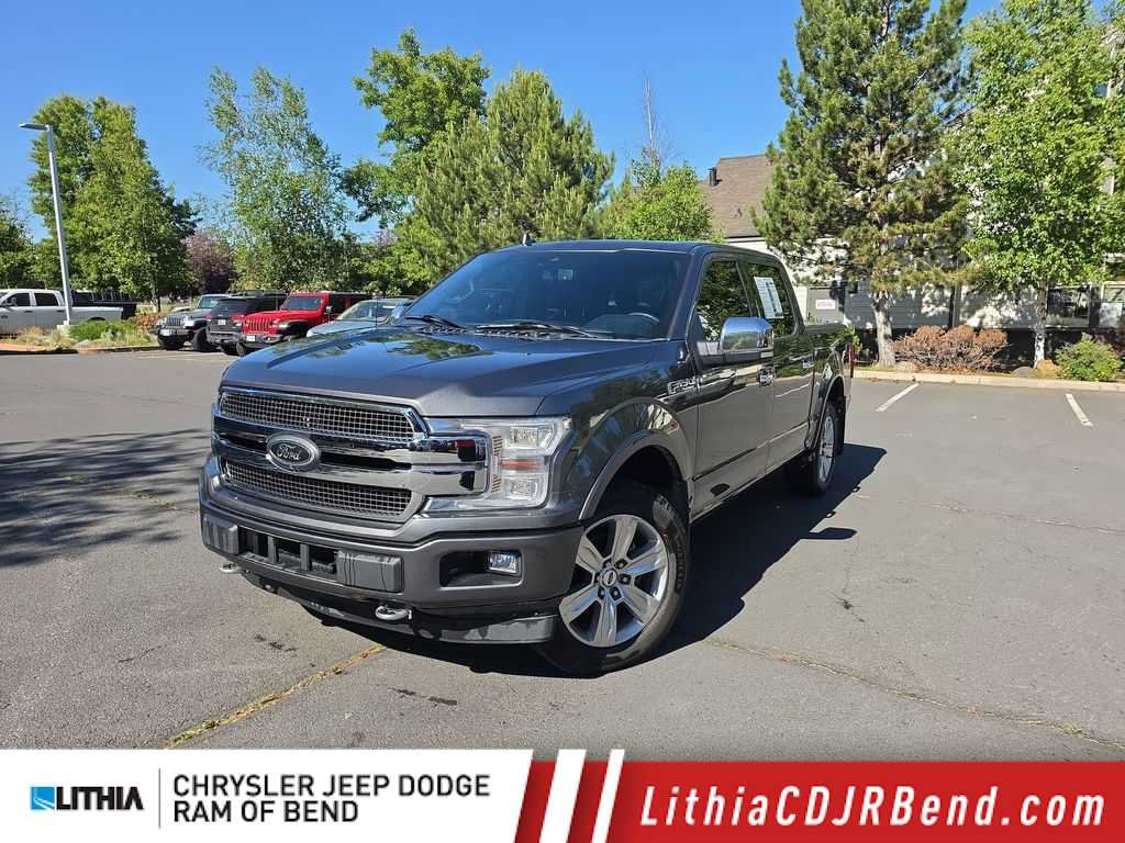 Used 2018 Ford F150 Platinum w/ Technology Package AWD/4WD image 1