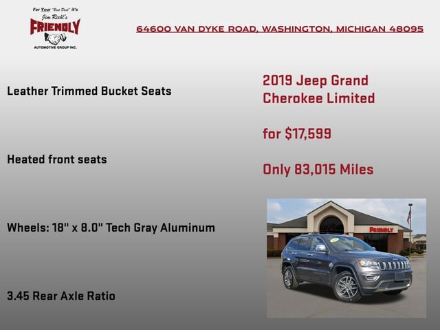 Used 2019 Jeep Grand Cherokee Limited image 15