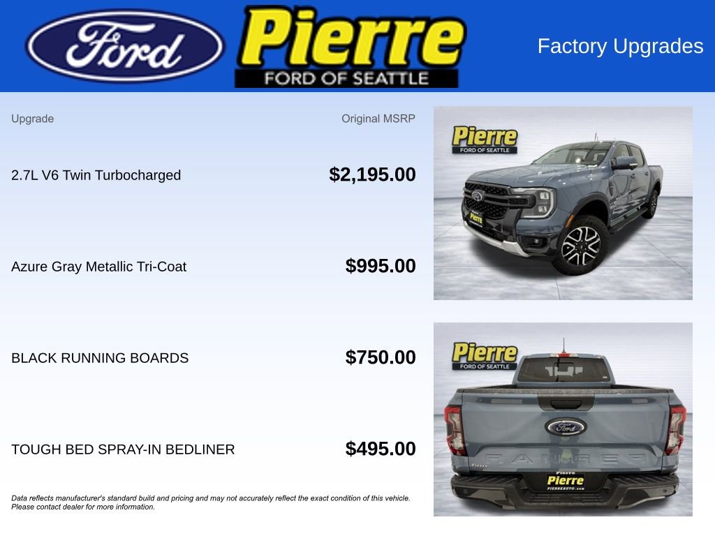 New 2025 Ford Ranger Lariat image 13