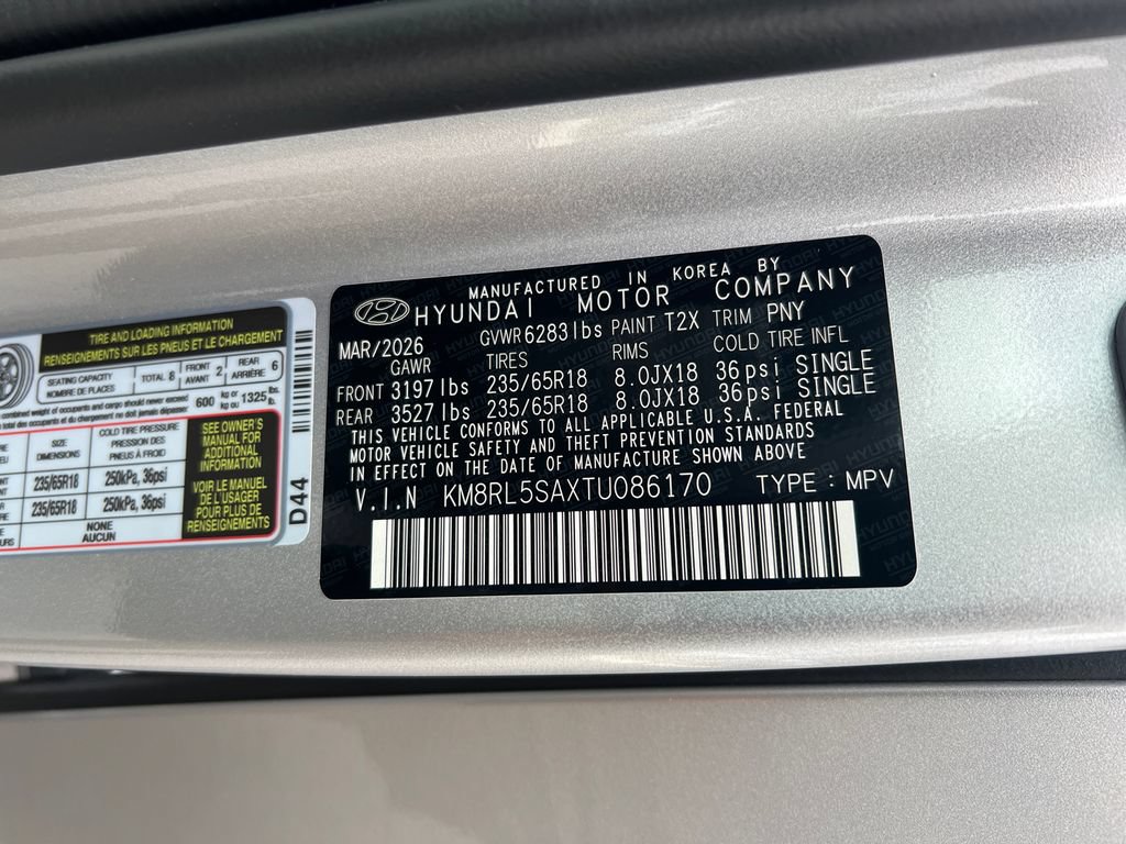 New 2026 Hyundai Palisade FWD Hybrid image 34