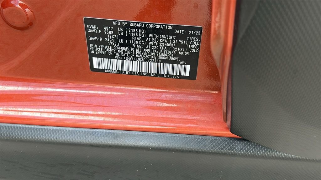 Used 2025 Subaru Crosstrek 2.5i Wilderness image 51