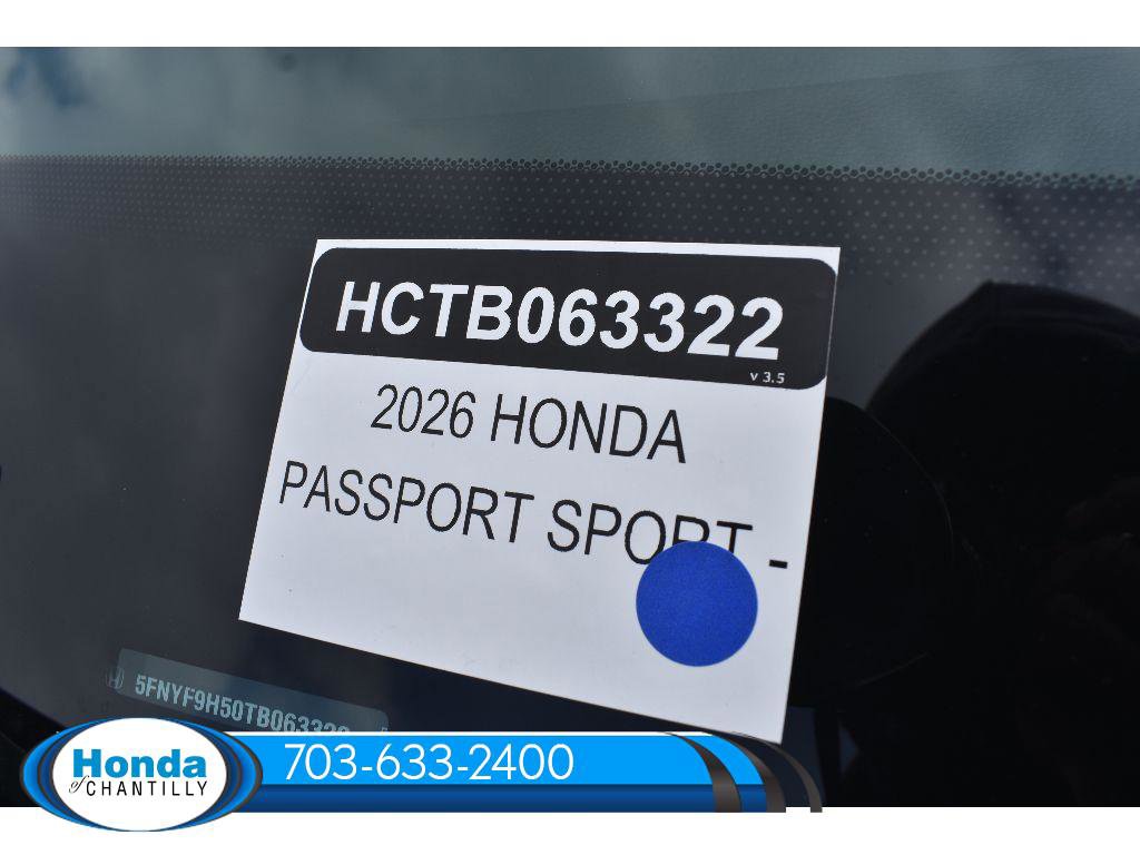 New 2026 Honda Passport TrailSport image 36