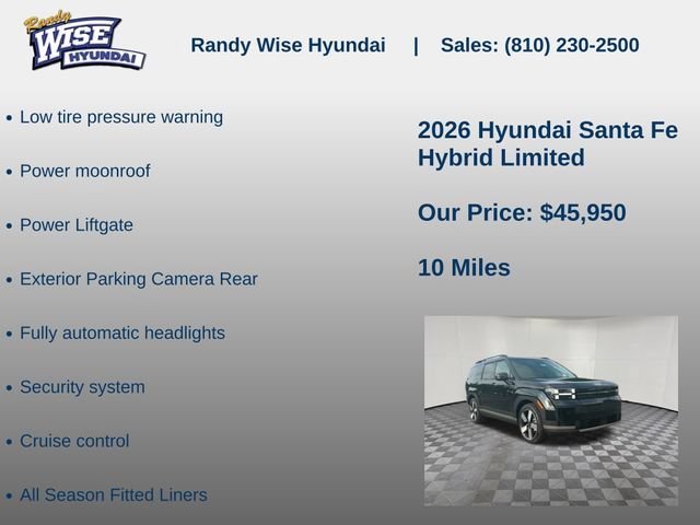 New 2026 Hyundai Santa Fe Limited AWD/4WD image 10