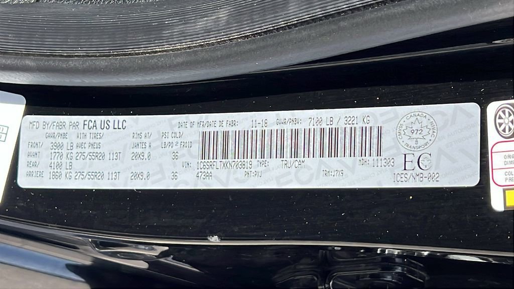 Used 2019 RAM 1500 Sport w/ Level 2 Equipment Group AWD/4WD image 11