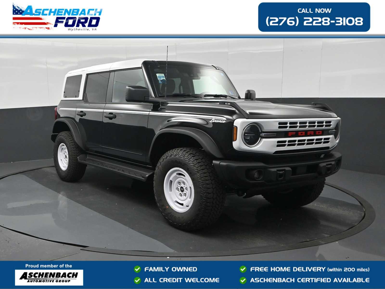 New 2026 Ford Bronco Heritage Edition