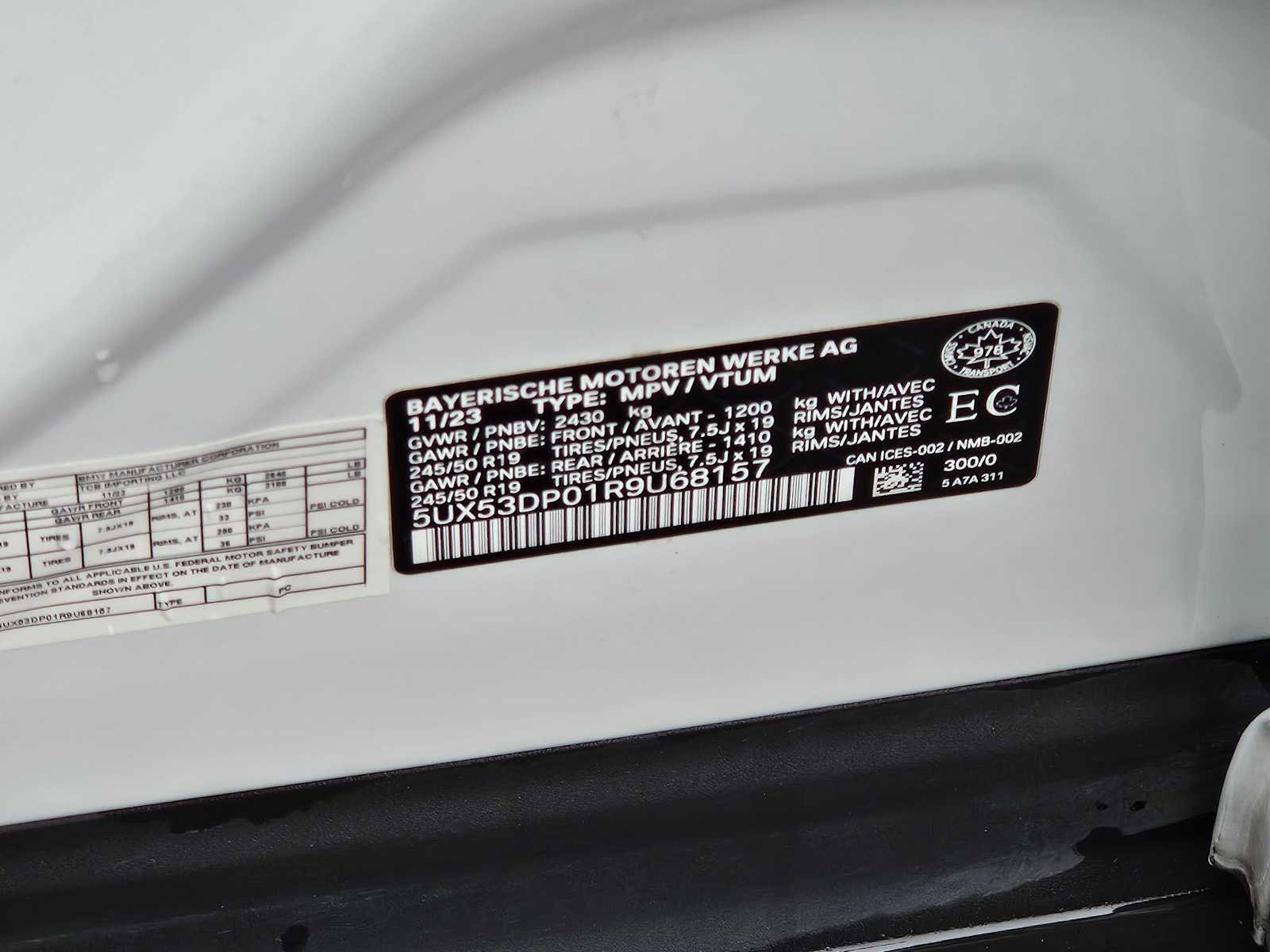 Used 2024 BMW X3 xDrive30i image 26