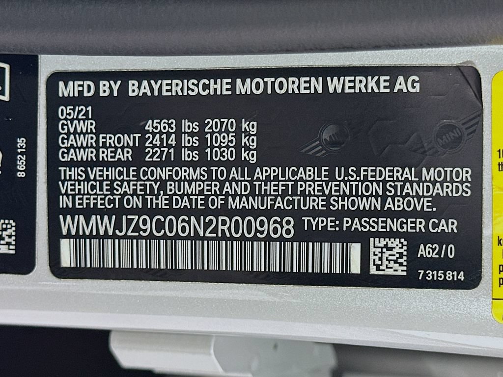 Used 2022 MINI Cooper Clubman John Cooper Works AWD/4WD image 33